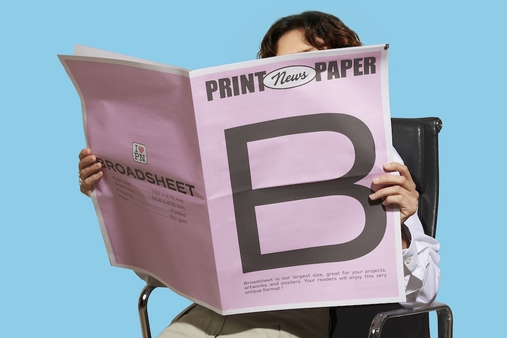 broadsheet newspaper