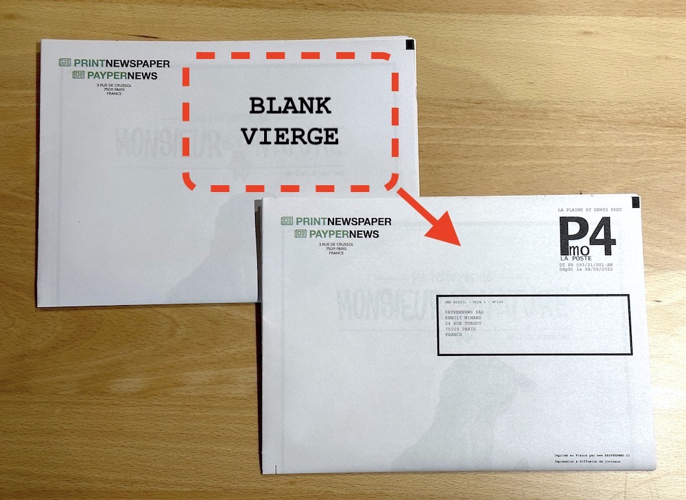 newspaper mail
