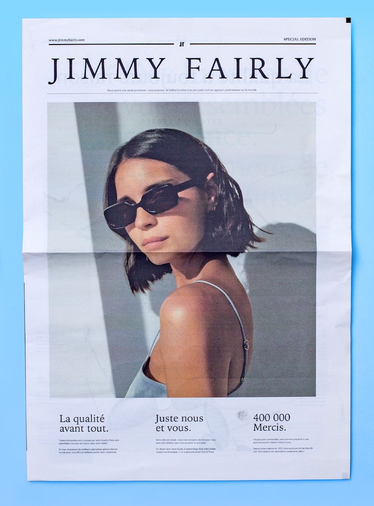 Newspaper page template