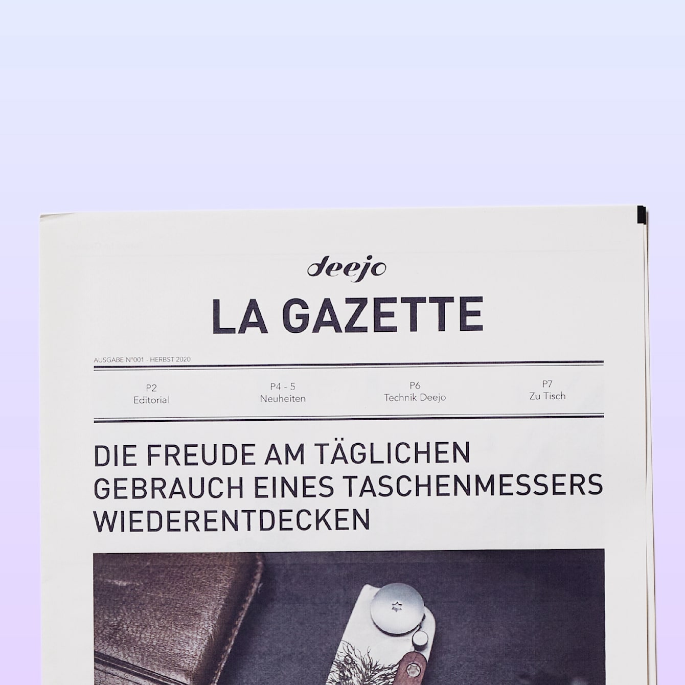 Newspaper template